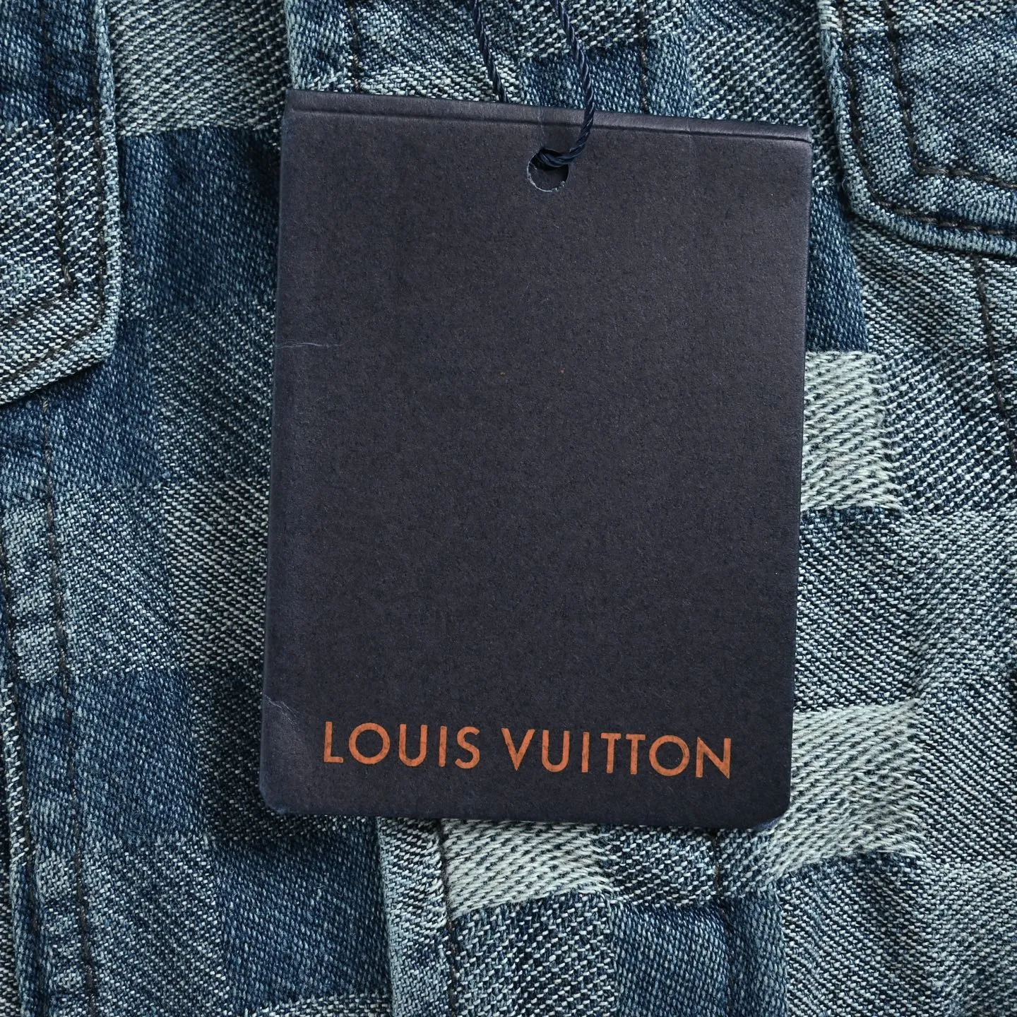 Louis Vuitton/Louis Vuitton mosaic denim jacket
